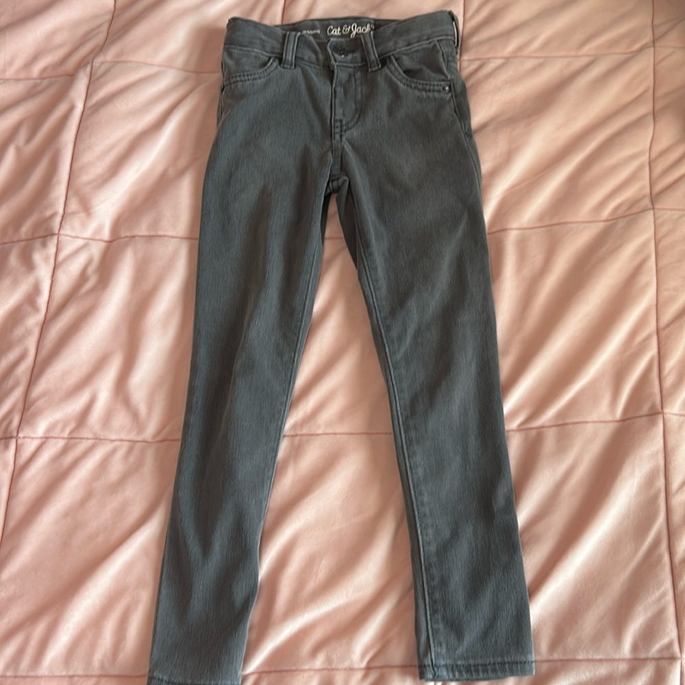 Girls gray jeggings